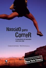 Capa do livro Nascido para correr de Christopher McDougall