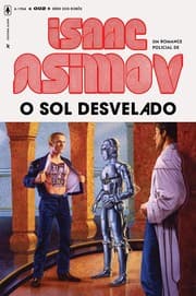 Capa de O Sol Desvelado de Isaac Asimov