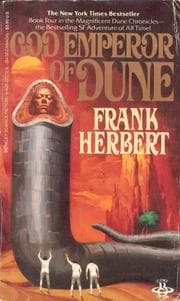 Capa de God Emperor of Dune de Frank Herbert